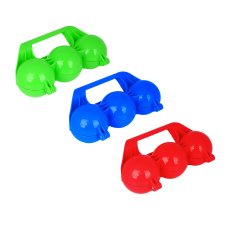 Снежкостроитель на 3 шт, 18х10х6см, PE, 3 цвета SILAPRO